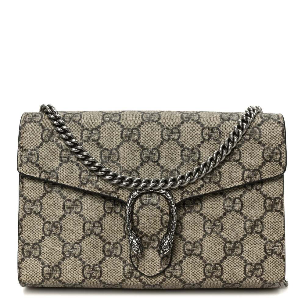 Gucci Gg Supreme Mini Dionysus Chain #253704G10B
